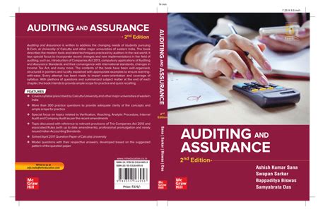 P7 <b>INT Study Text Advanced Audit and Assurance ACCA</b> (<b>PDF</b>) P7 <b>INT Study Text Advanced Audit and Assurance ACCA</b> (<b>PDF</b>) 2010 • 487 Pages • 2. . Audit and assurance book pdf